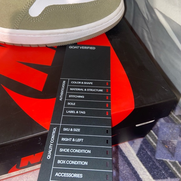 Size14 Jordan 1 CMFT Neutral Olive - Picture 3 of 5